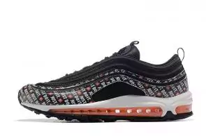 nike air max 97 boys undefeated log just do it black